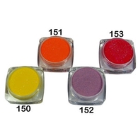 Pure Color Pulver mit Glitter 150-153